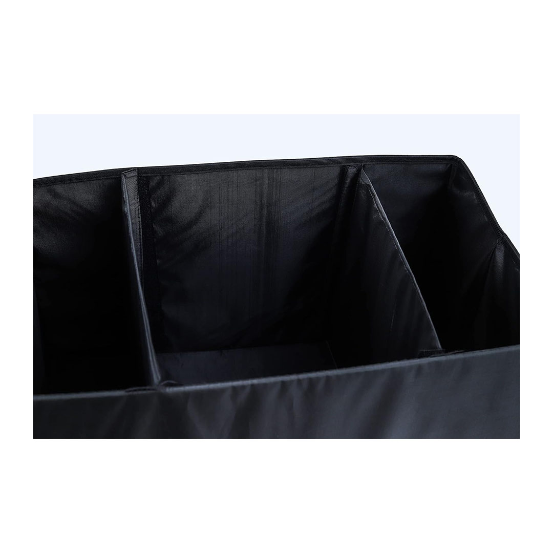 صندوق تخزين منظم لشنطة العربية - بيجو - اسود