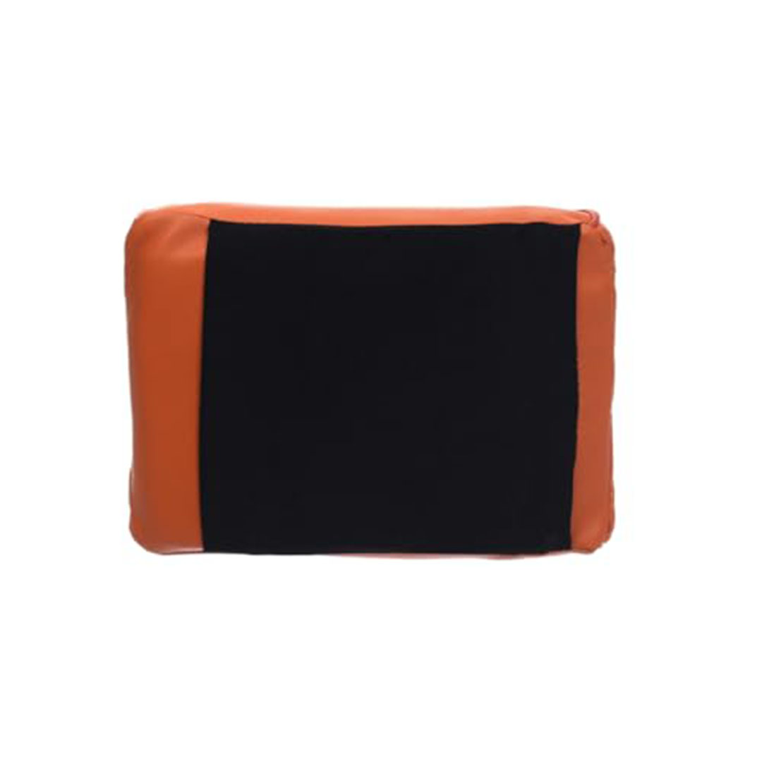 وسادة مسند ذراع وحدة التحكم المركزية مطرزة - رمادي