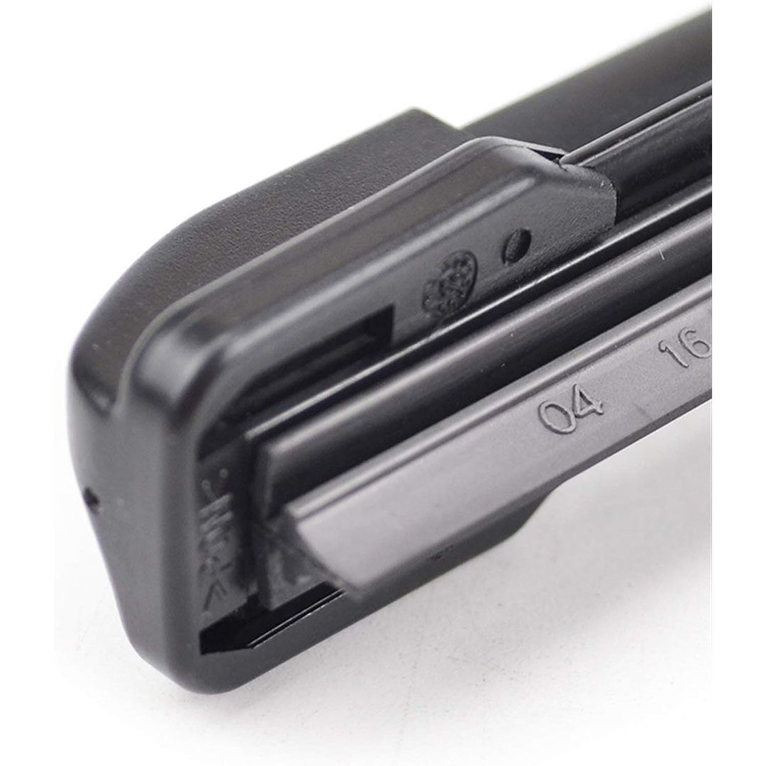 مساحة لزجاج السيارة الامامي 2 قطعة - 16 بوصة - أسود