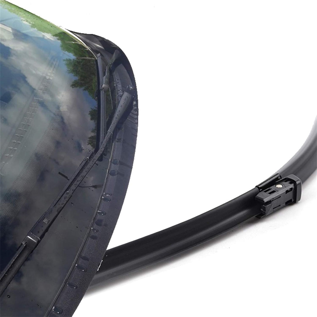 مساحة لزجاج السيارة الامامي 2 قطعة - 22 بوصة - أسود