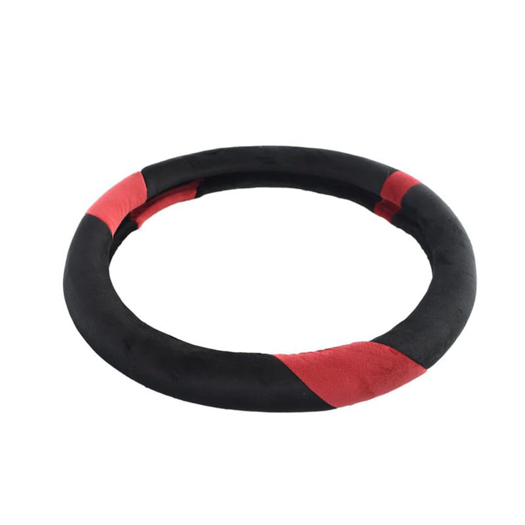 غطاء طارة دركسيون من كابوتان - أسود/أحمر