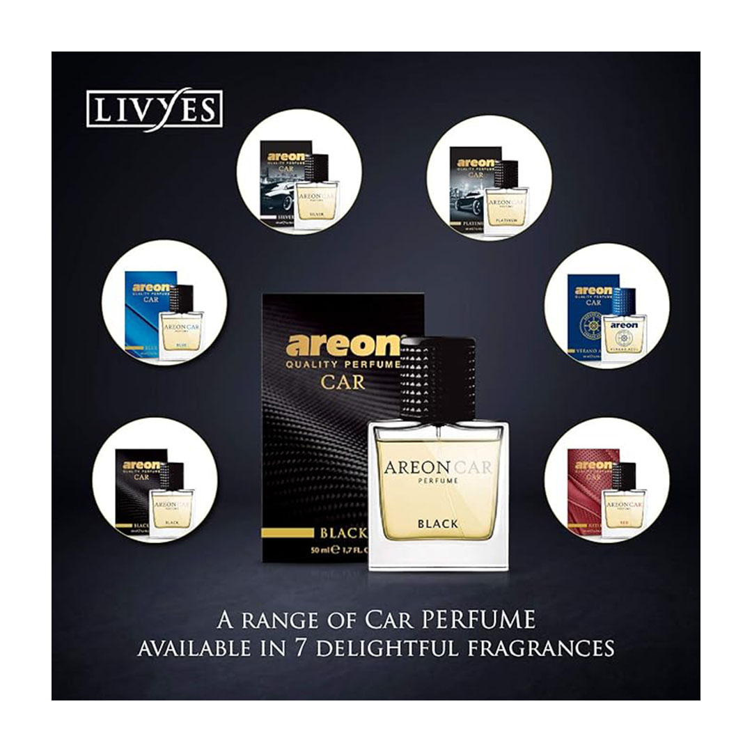 برفيوم لرائحة السيارة - بلاتنيوم - 50 مللي