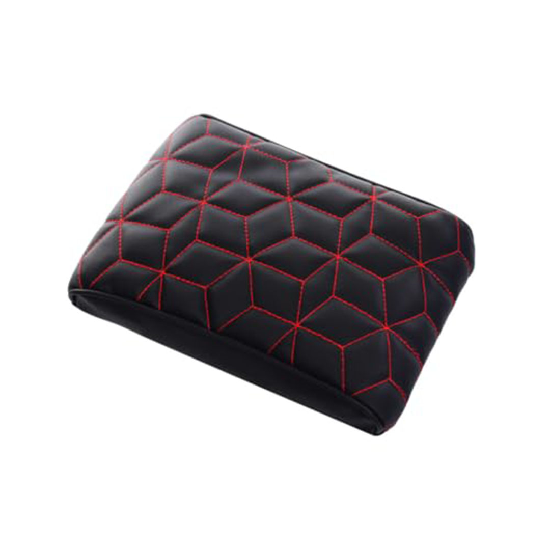 وسادة مسند ذراع وحدة التحكم المركزية - أحمر/أسود