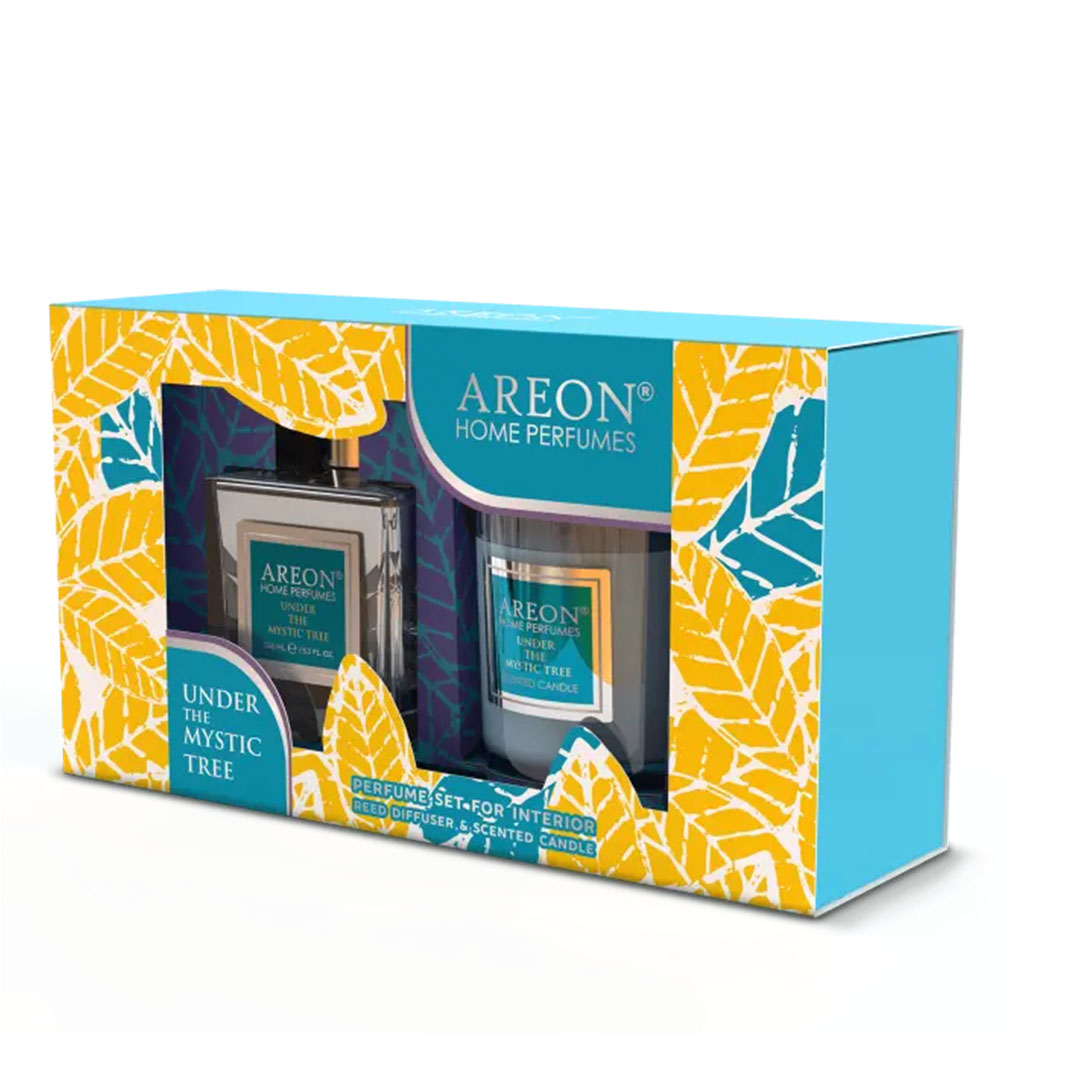 عرض كاندل ومعطر ستيكس من اريون - رائحة الشجرة الصوفية