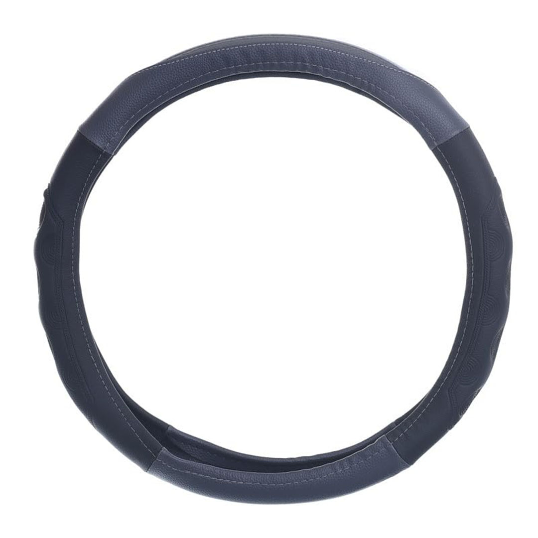 غطاء طارة دركسيون من الجلد والمطاط - رمادي غامق - Toach 01