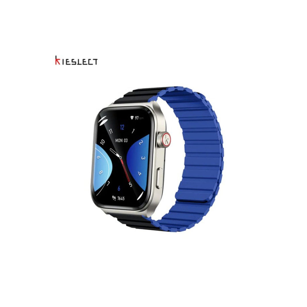 ساعة ذكية KS2 كيسليكت - 2.01 بوصة - AMOLED - أسود/أزرق