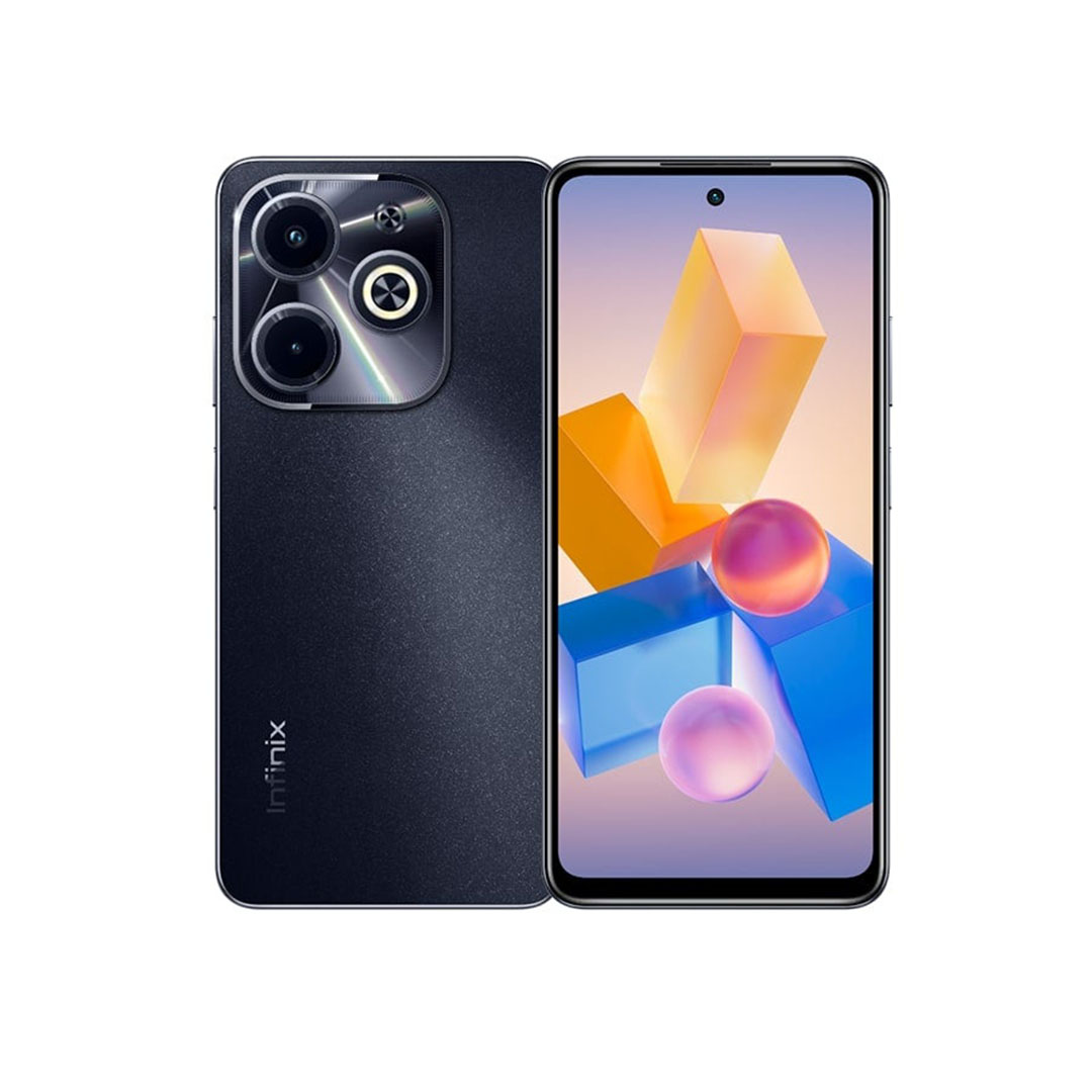 إنفينيكس Hot 40i موبايل - 256/8 - شريحتين - 4G - أسود - iq-23