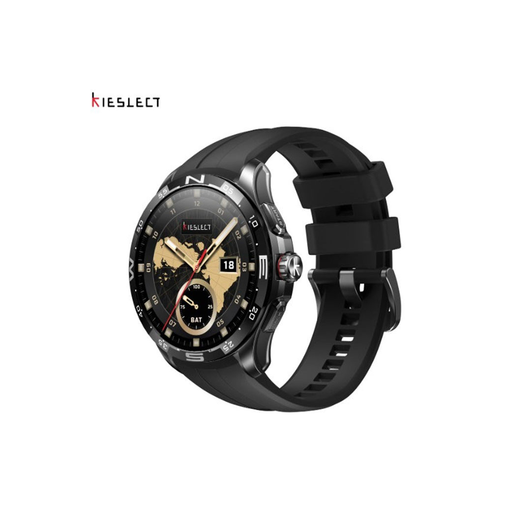 ساعة ذكية أكتور - 1.6 بوصة - أسود