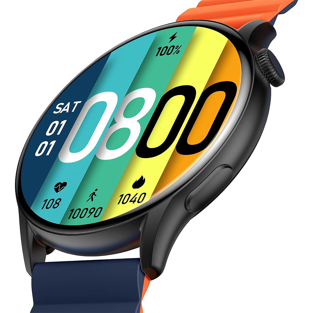 ساعة سمارت كيسلكت KR برو - أسود