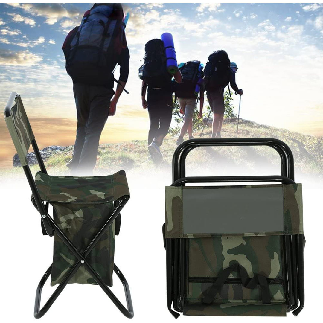 كرسي ظهر قابل للطي - متعدد اللون