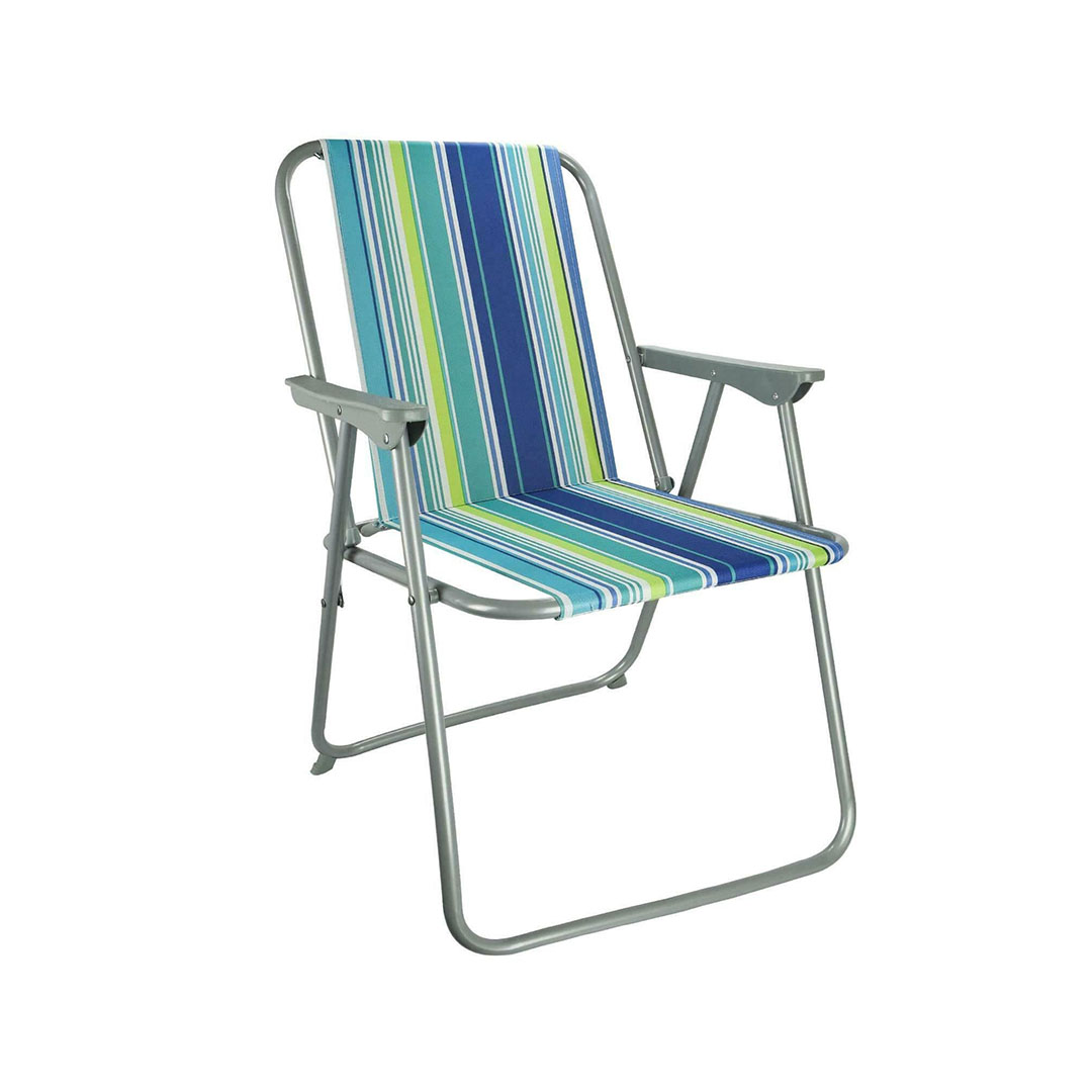 كرسي شاطي مخطط