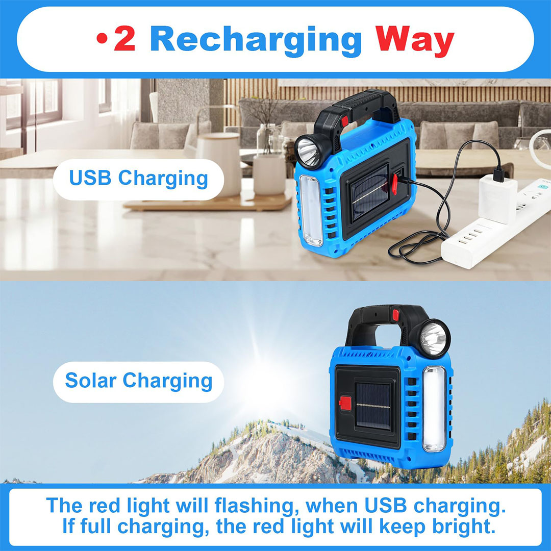 TT-1166 كشاف LEDيدوى بالطاقة الشمسية