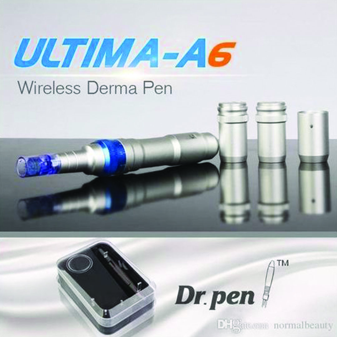 ابرة ديرما بن للعناية بالبشرة - 12 إبرة - 5 قطع - أزرق