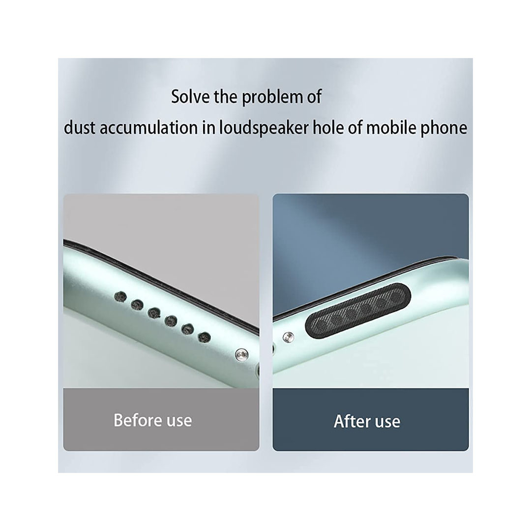 ستيكر لاصق شبكي مقاوم للغبار للموبايل - 24 قطعة