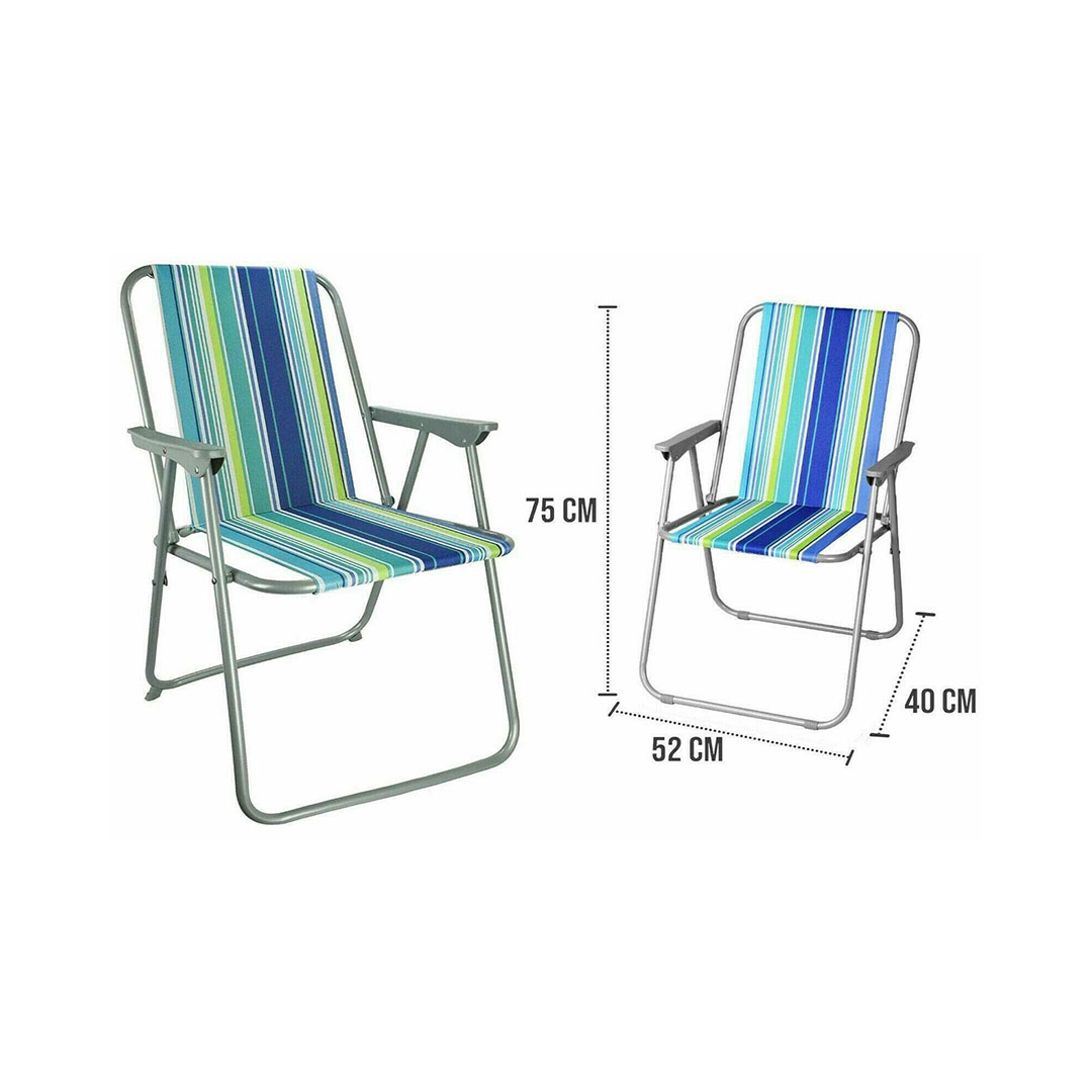كرسي شاطي مخطط