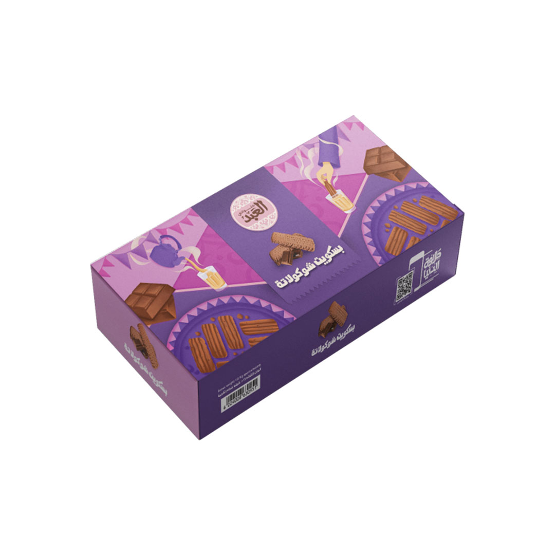 العبد بسكويت شوكولاته - 36 قطعة