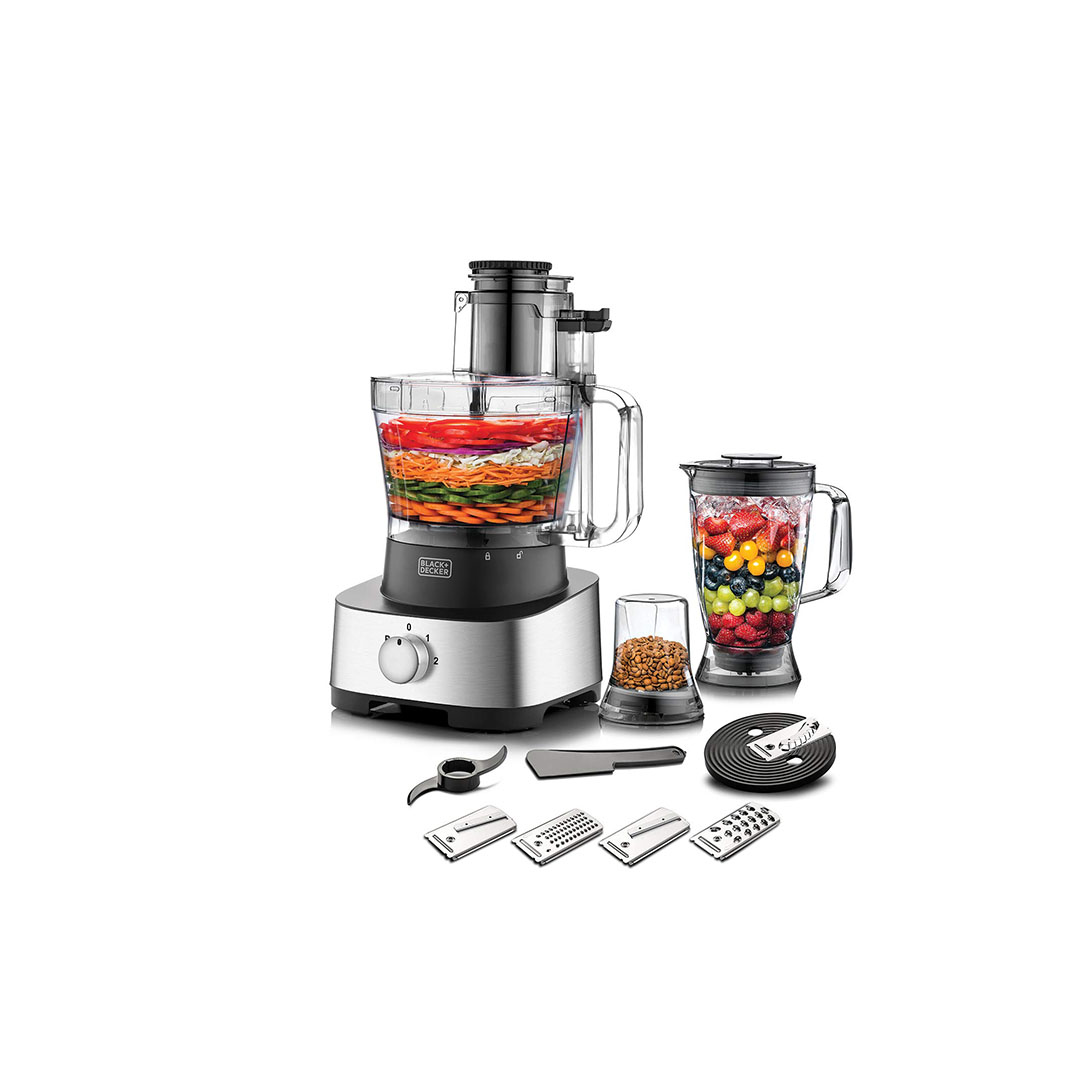 بلاك أند ديكر محضر طعام 4*1 - 880 وات - أسود - FX1050-B5