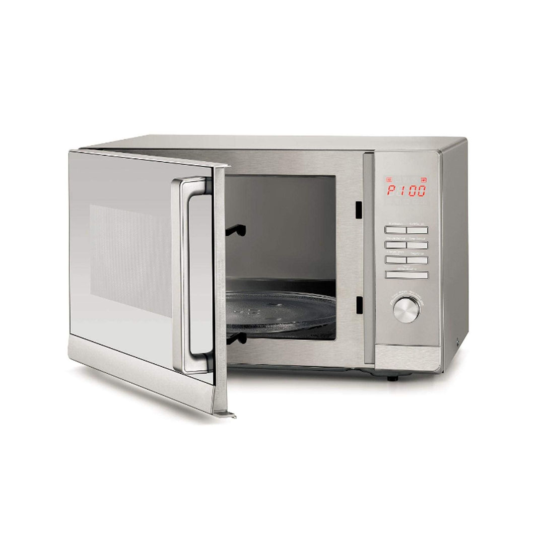 mz30pgss-b5 ميكرويف كهربائي بشواية بلاك أند ديكر - 30 لتر - فضي