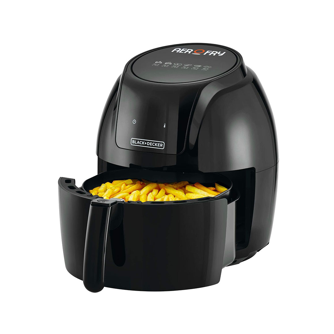 بلاك أند ديكر قلاية هوائية - 5.6 لتر - أسود - AF625-B5