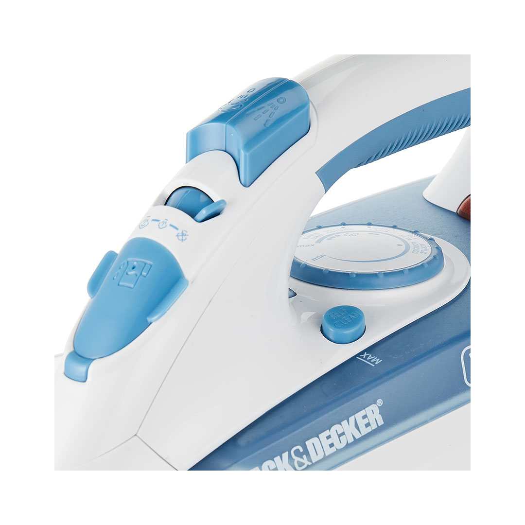 X2000 مكواة بخار - 2200 وات - أبيض/أزرق