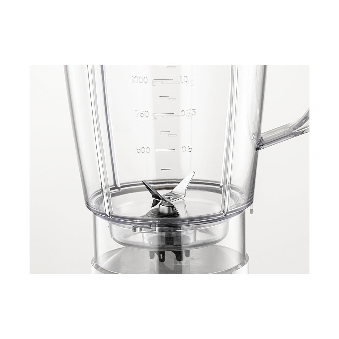 بلاك أند ديكر خلاط كهربائي بمطحنة - 500 وات - أبيض - BX520-B5