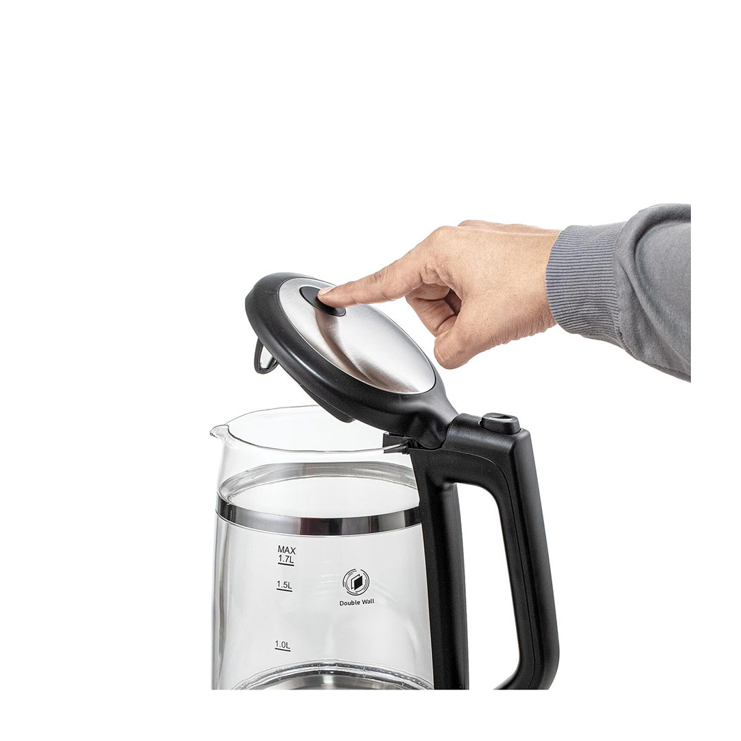 بلاك أند ديكر غلاية كهربائية - 1.7 لتر - أسود - GK220-B5