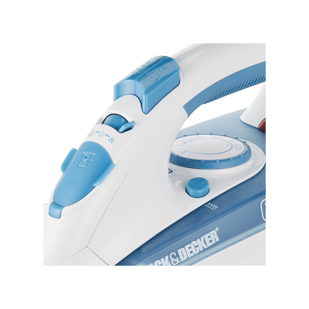 X2000 مكواة بخار - 2200 وات - أبيض/أزرق