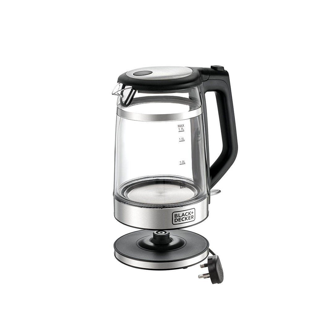 بلاك أند ديكر غلاية كهربائية - 1.7 لتر - أسود - GK220-B5