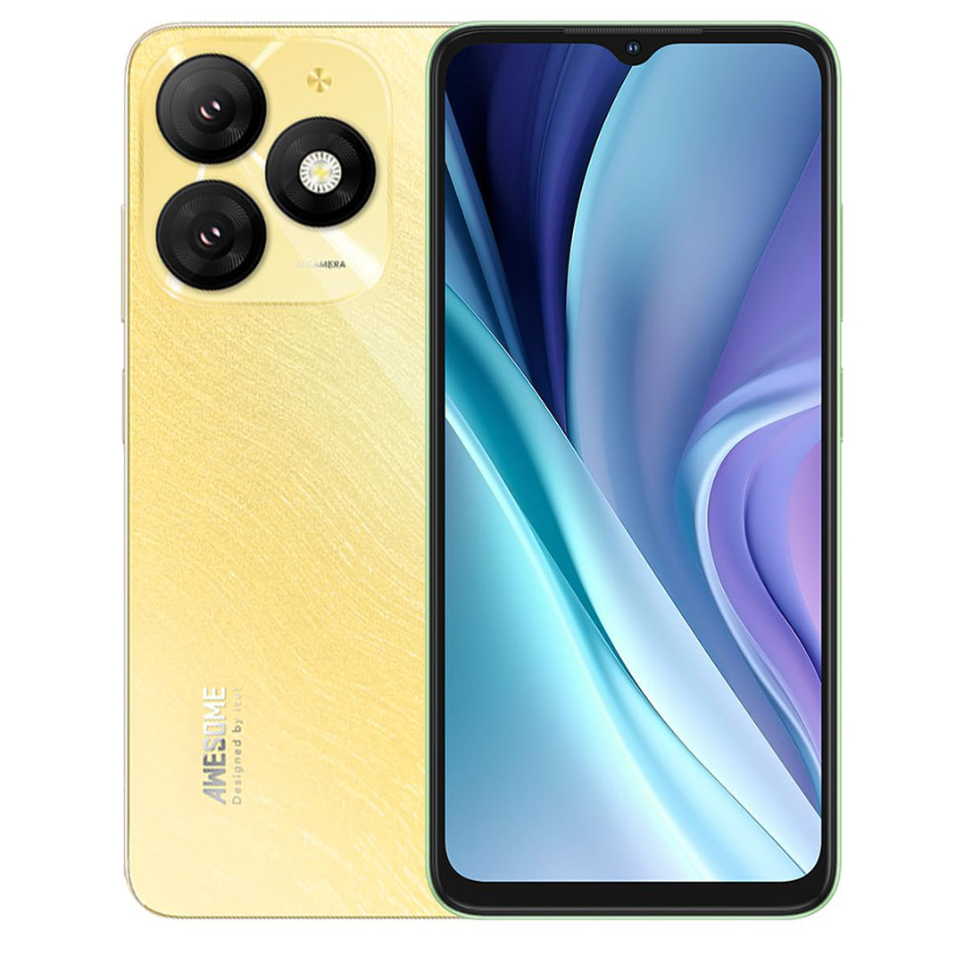 إيتل A70 موبايل - 128/12 جيجا - 4G - شريحتين - ذهبي