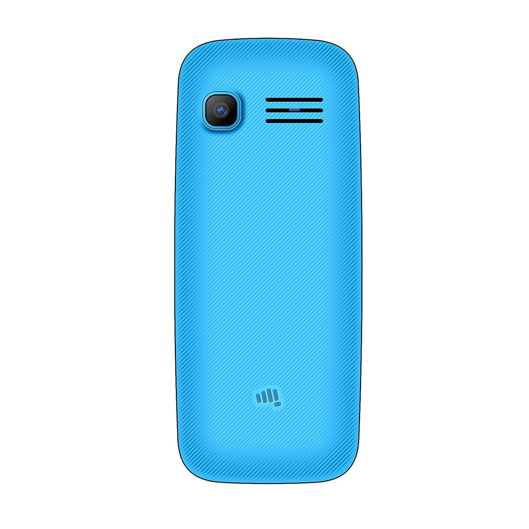 موبايل مايكروماكس X416 - ثنائي الشريحة - أسود / أزرق