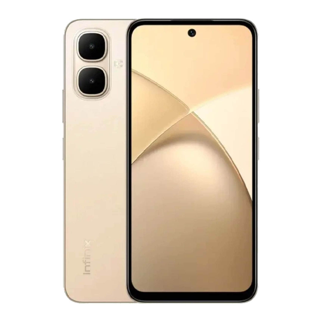 انفينكس سمارت 10- 4+4 / 128 - 4G - شريحتين - ذهبي - سماعة أذن لاسلكية هدية