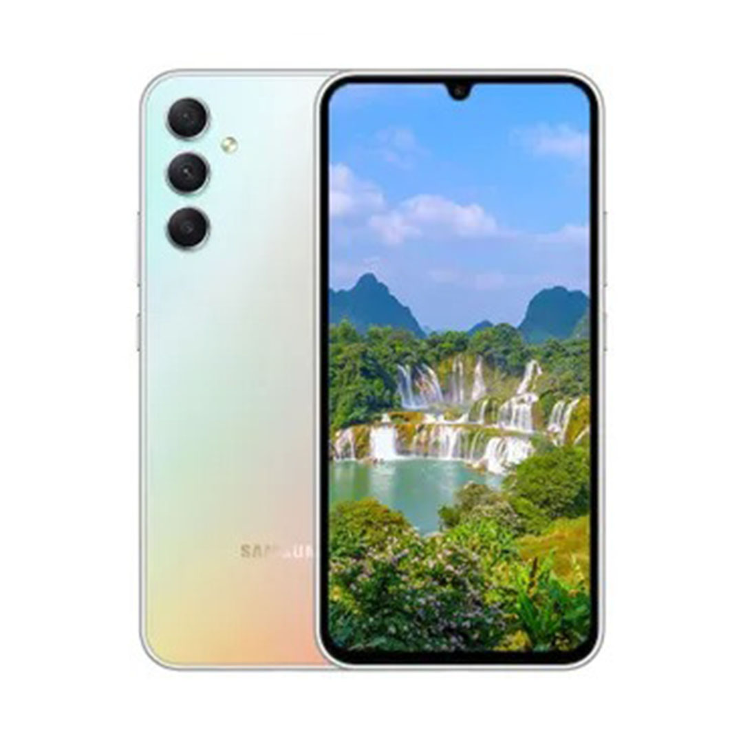 سامسونج A34 جالكسي - 128/8 جيجا - بشريحتين - 5G - فضي - TB-055