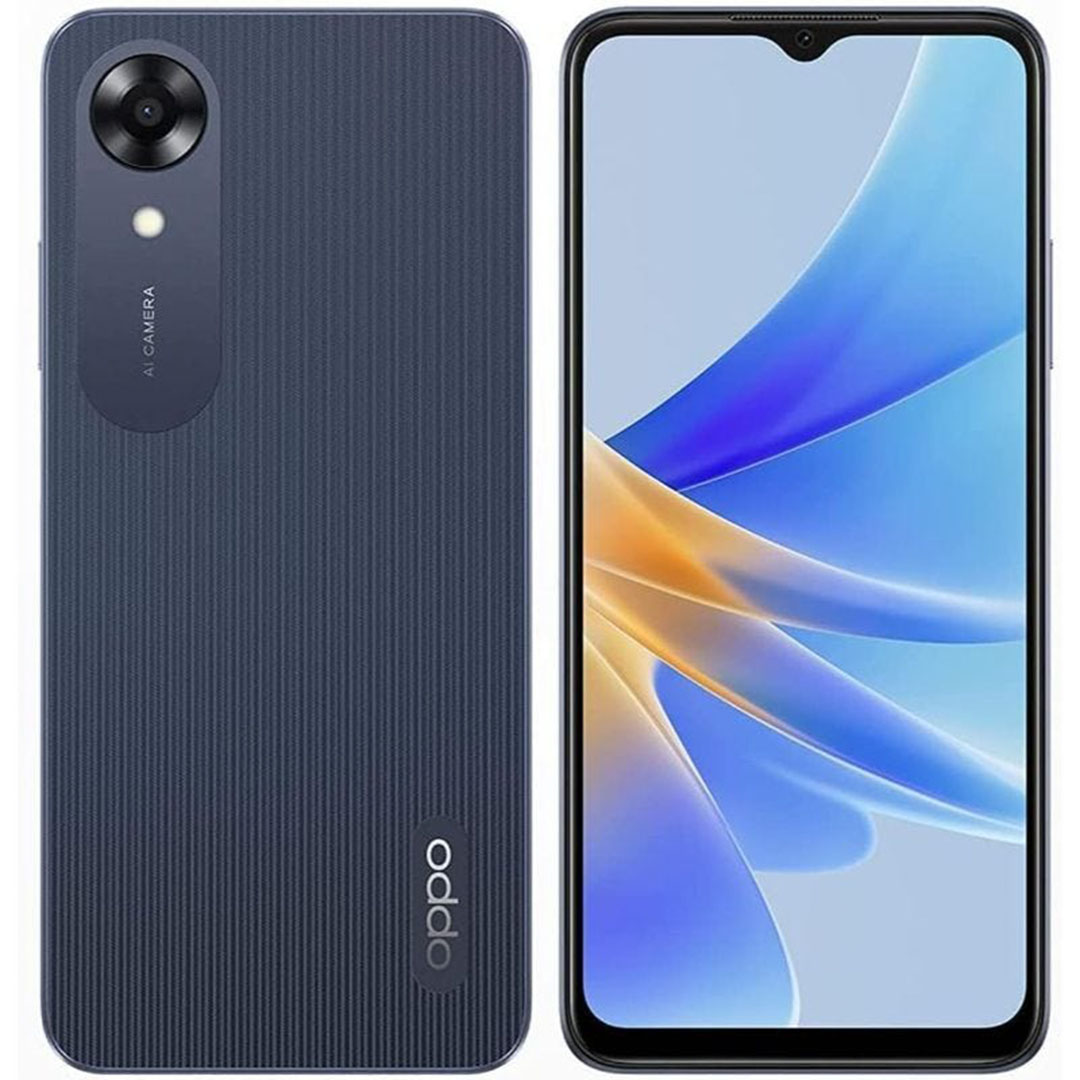 اوبو A17K موبايل - 64/3 جيجا - شريحتين - 4G - كحلي - tb-17