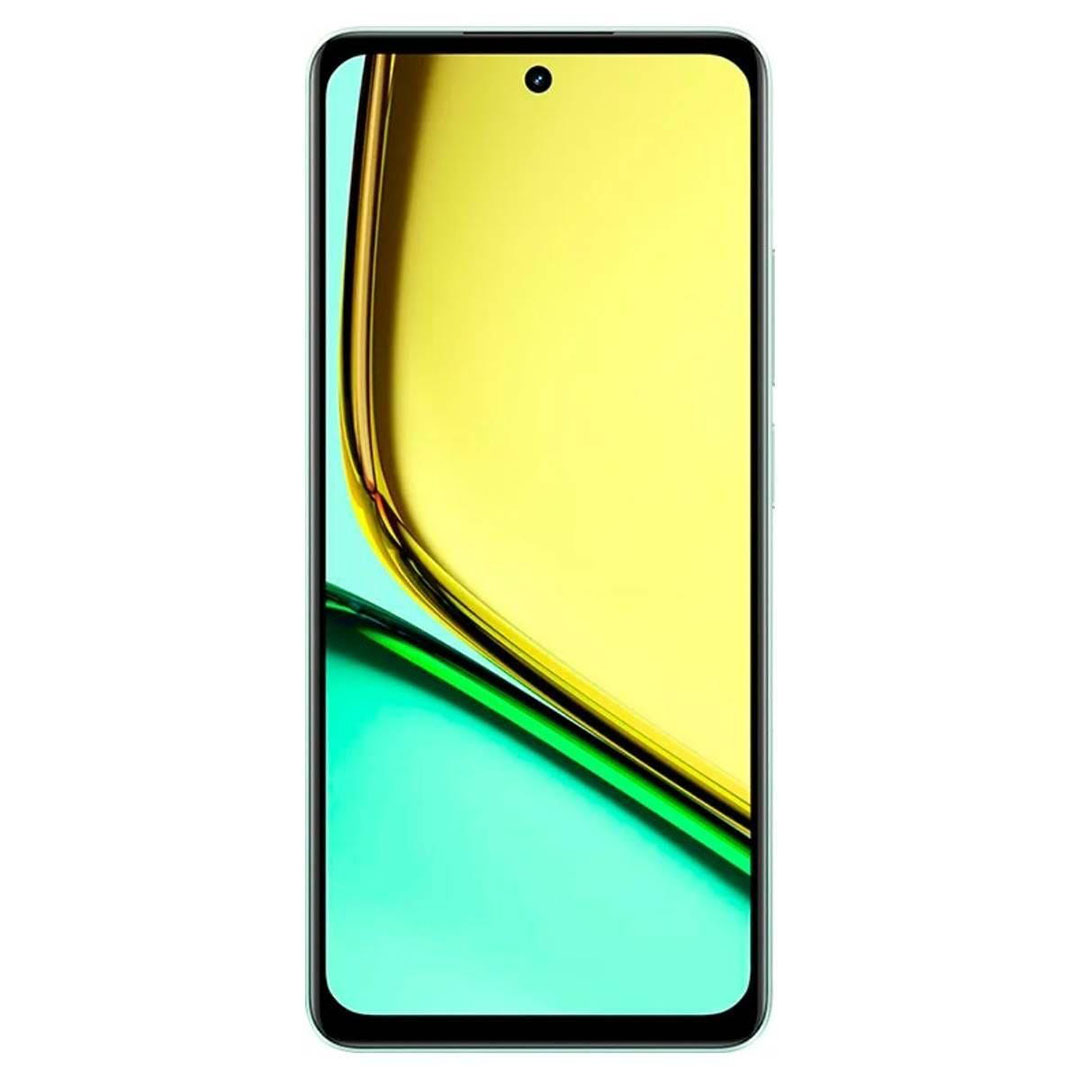 ريلمي C67 موبايل بشريحتين - 256/8 جيجا - 4G - اخضر مع سماعة أذن لاسلكية