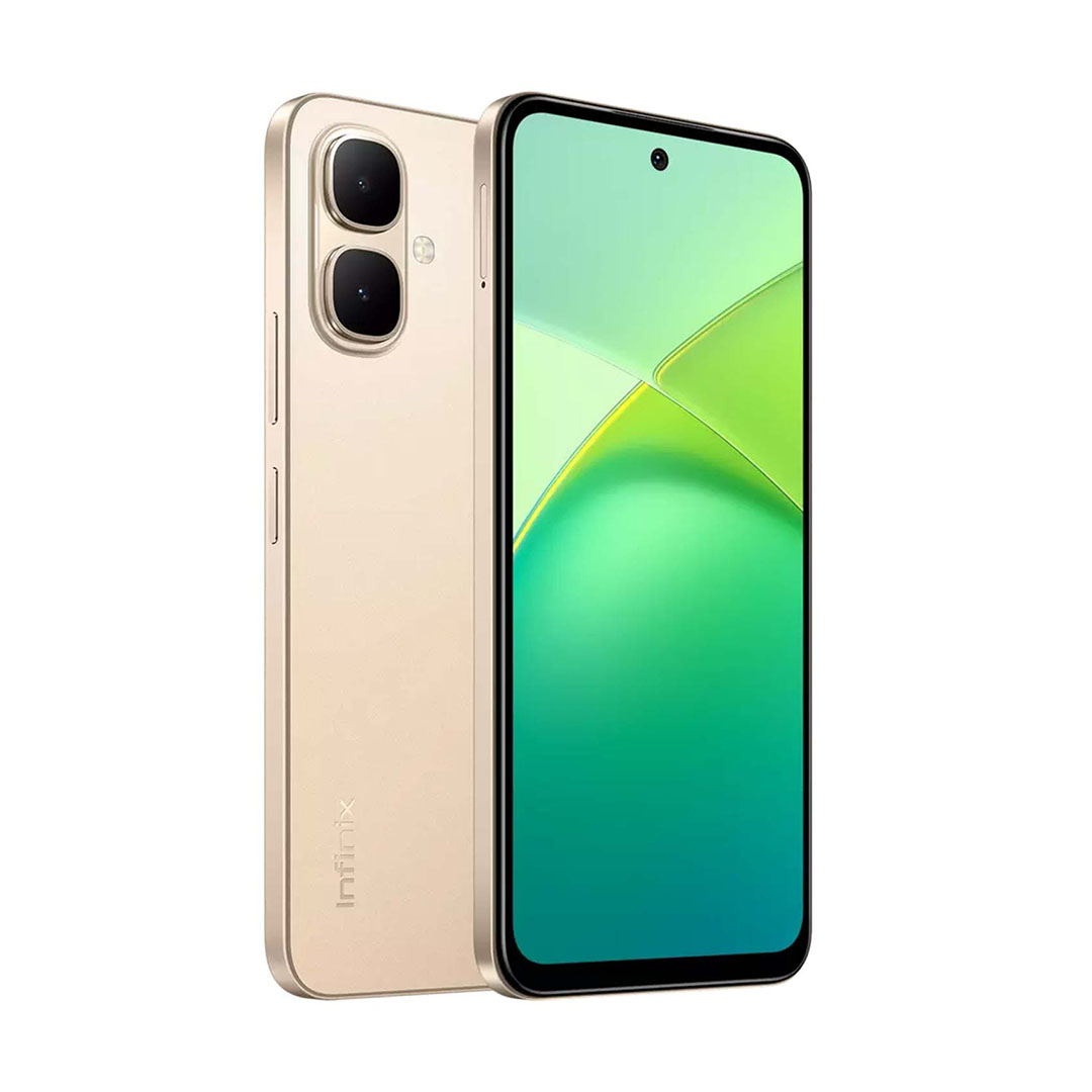 انفينكس سمارت 10- 4+4 / 128 - 4G - شريحتين - ذهبي - سماعة أذن لاسلكية هدية