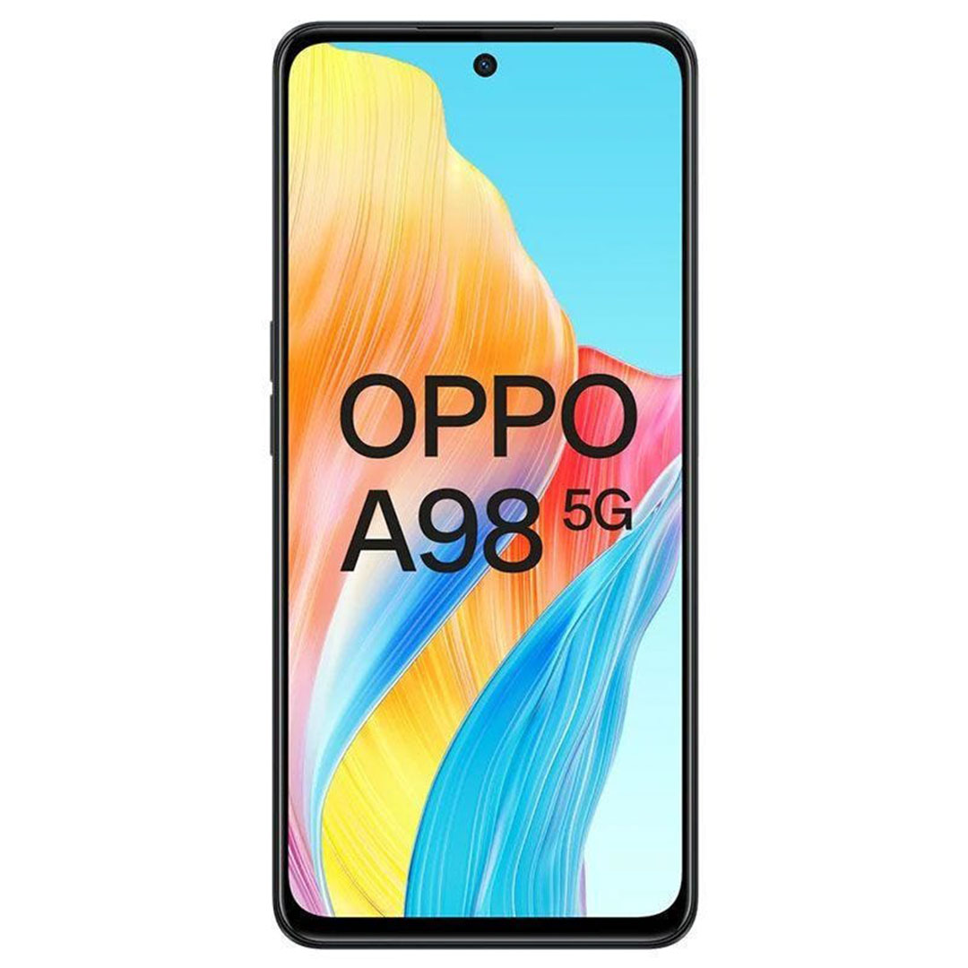 اوبو A98 موبايل - 256/8 جيجا - شريحتين - 5G - أسود - tb-31