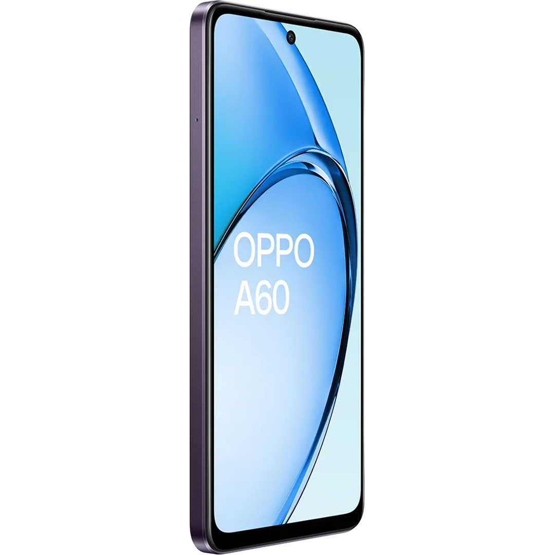 اوبو A60 موبايل بشريحتين - 256/8 جيجا - 4G - بنفسجي مع ريدينج سماعة أذن لاسلكية