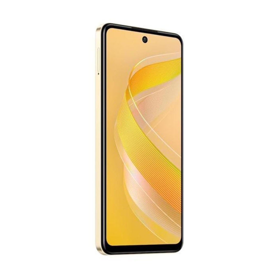 انفينكس سمارت موبايل 8 بشريحتين - 128/4 جيجا - 4G - ذهبي مع ساعة سمارت T800