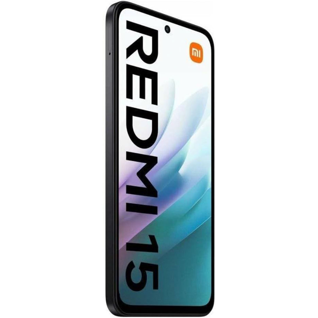 شاومي ريدمي 15- 128/6 جيجا - شريحتين - 4G - أسود