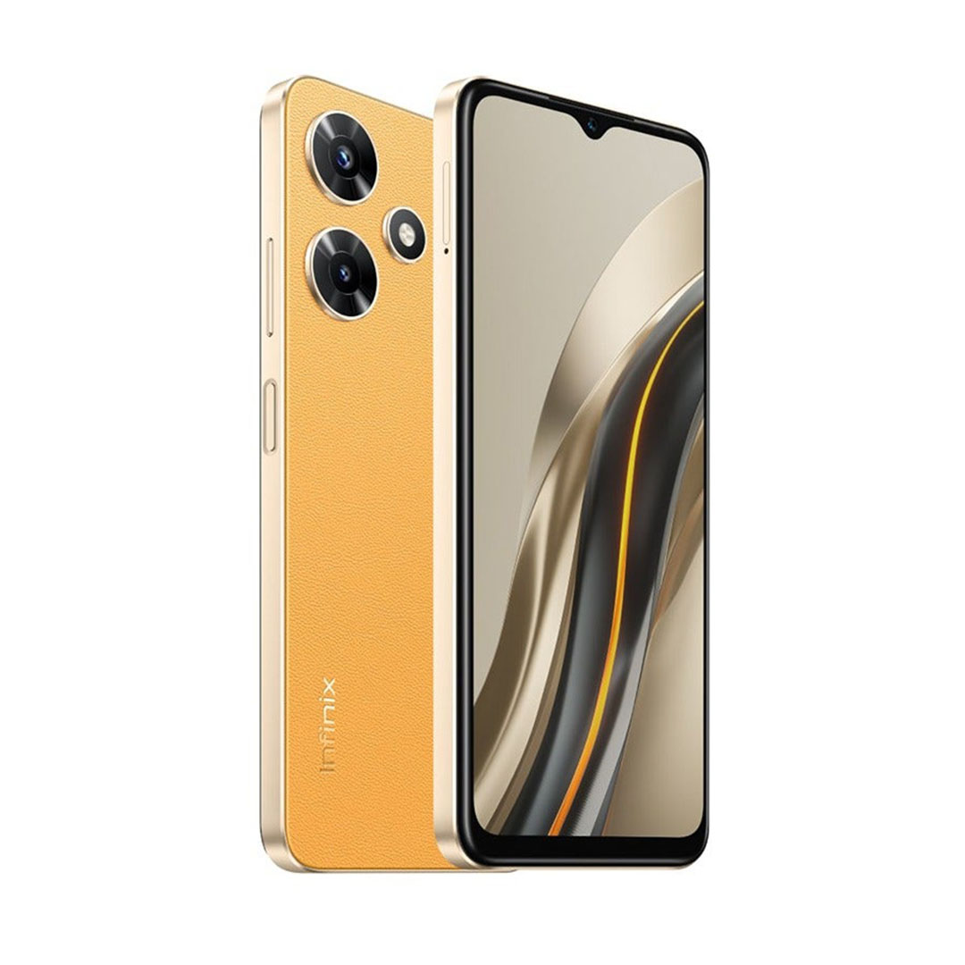 إنفينيكس Hot 30i موبايل - 128/8 - شريحتين - 4G - أصفر - tb-05