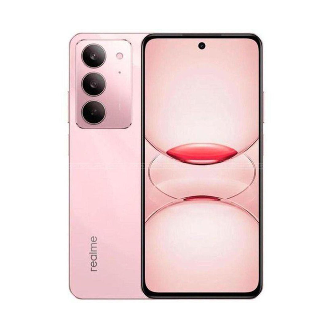 ريلمى C75X - رامات 8 جيجا - 256 جيجا بايت - شريحتين - 4G - بينك - سماعة أذن لاسلكية هدية