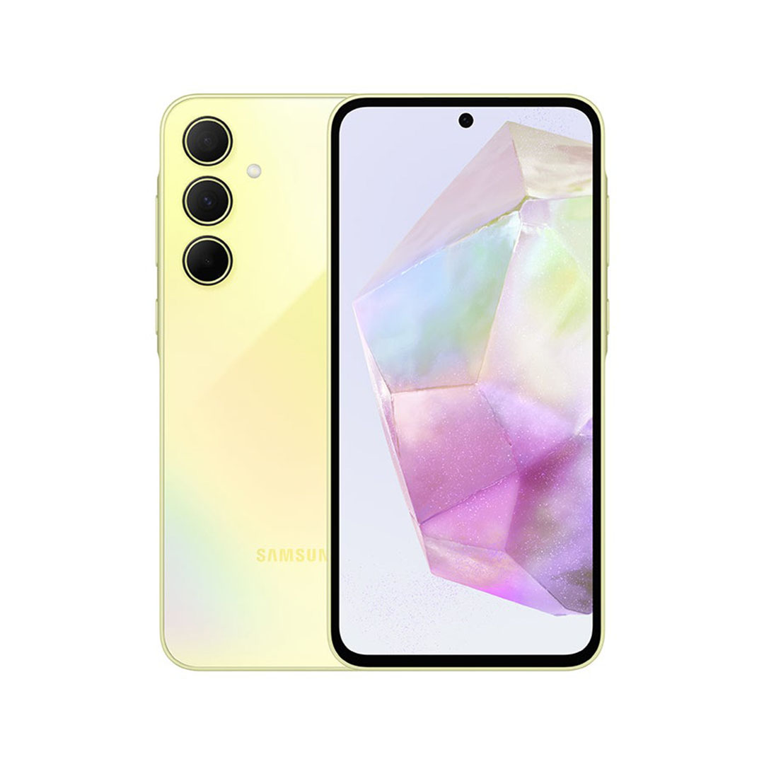 سامسونج جالاكسي A35 موبايل - 256/8 جيجا - 5G - شريحتين - ليموني