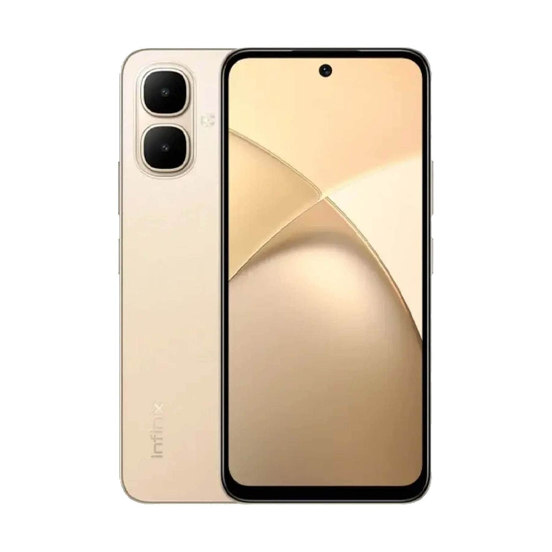 انفينكس سمارت 10- 4+4 / 128 - 4G - شريحتين - ذهبي - سماعة أذن لاسلكية هدية