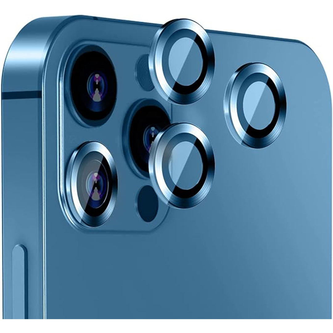 واقي عدسة للكاميرا - IPhone 14 Max/Plus - أزرق