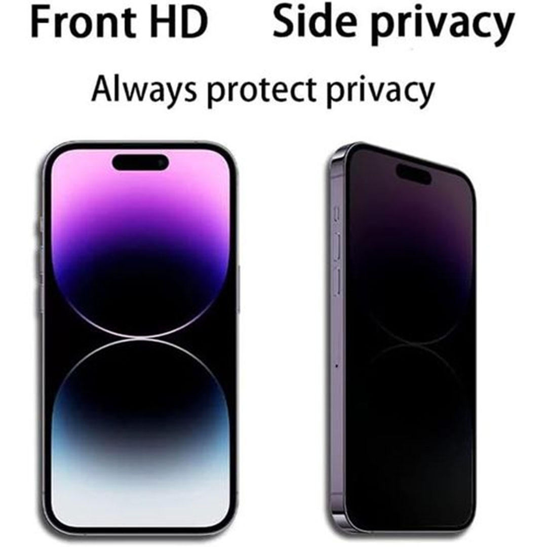 واقي شاشة لهاتف ايفون 14 برو - شفاف
