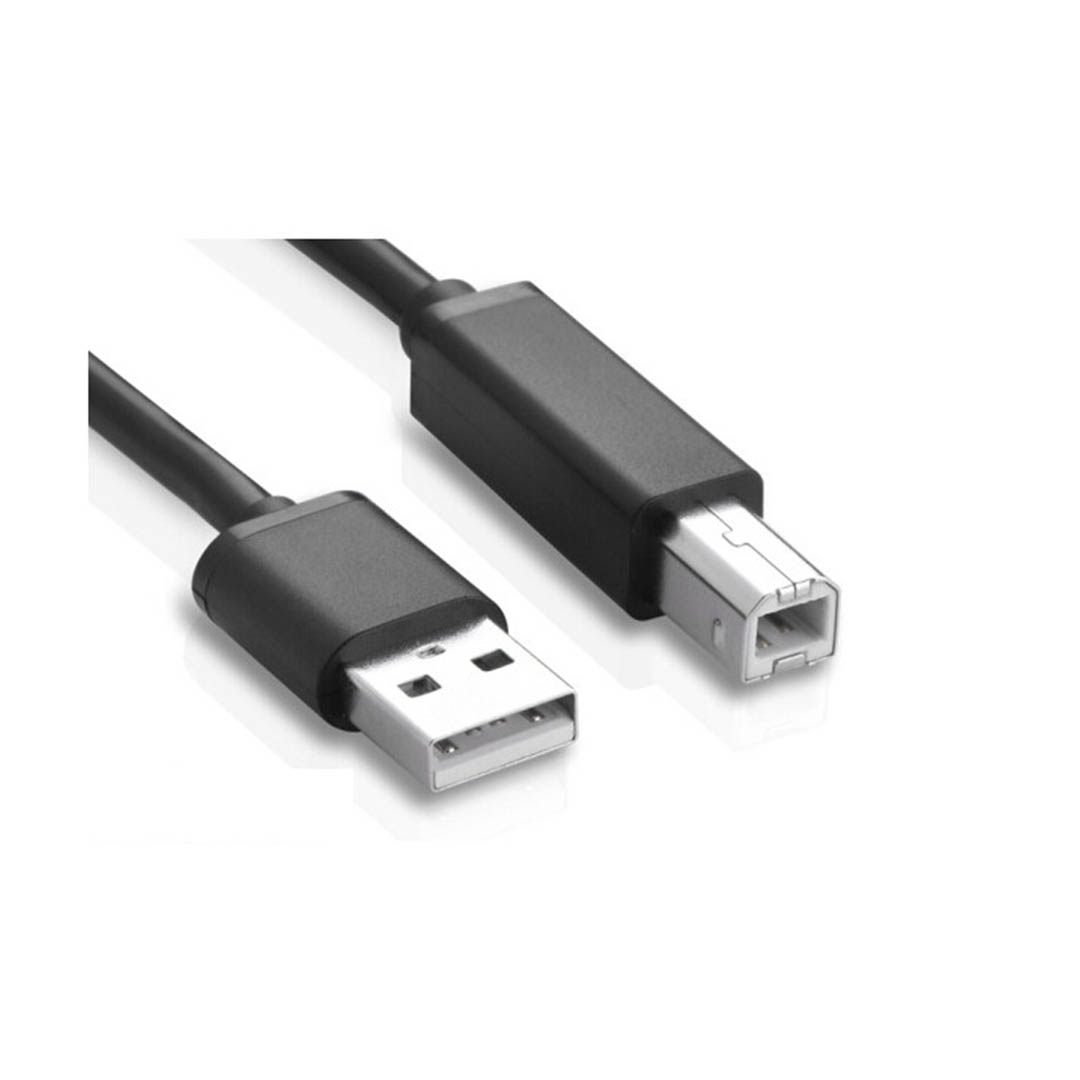 كابل طابعة USB 2.0 - متر 1.5 - أسود