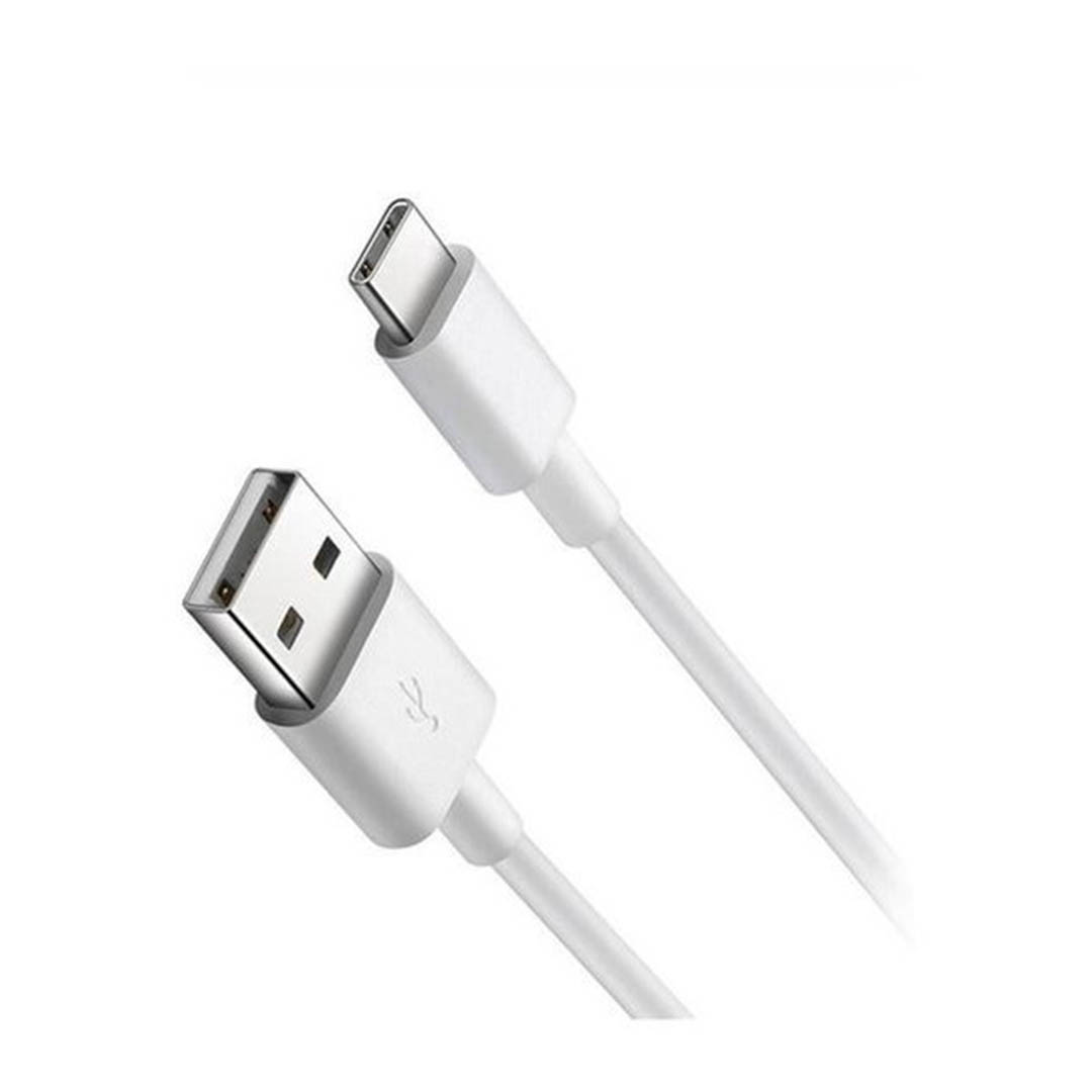كابل شحن USB/Type-C -1.2 متر- أبيض