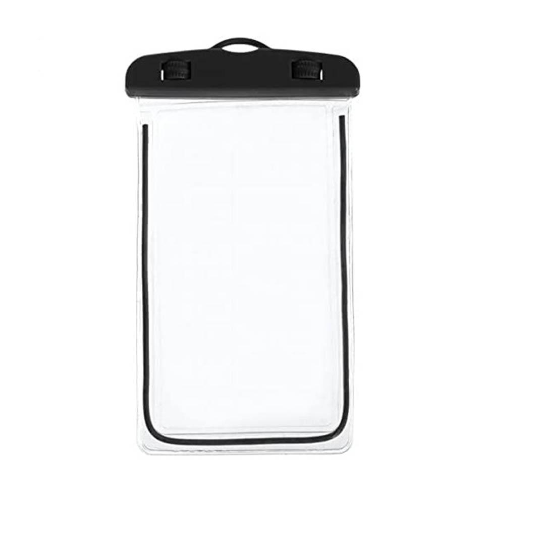 حافظة للموبايل مقاومة للمياة - 6.5 بوصة - شفاف