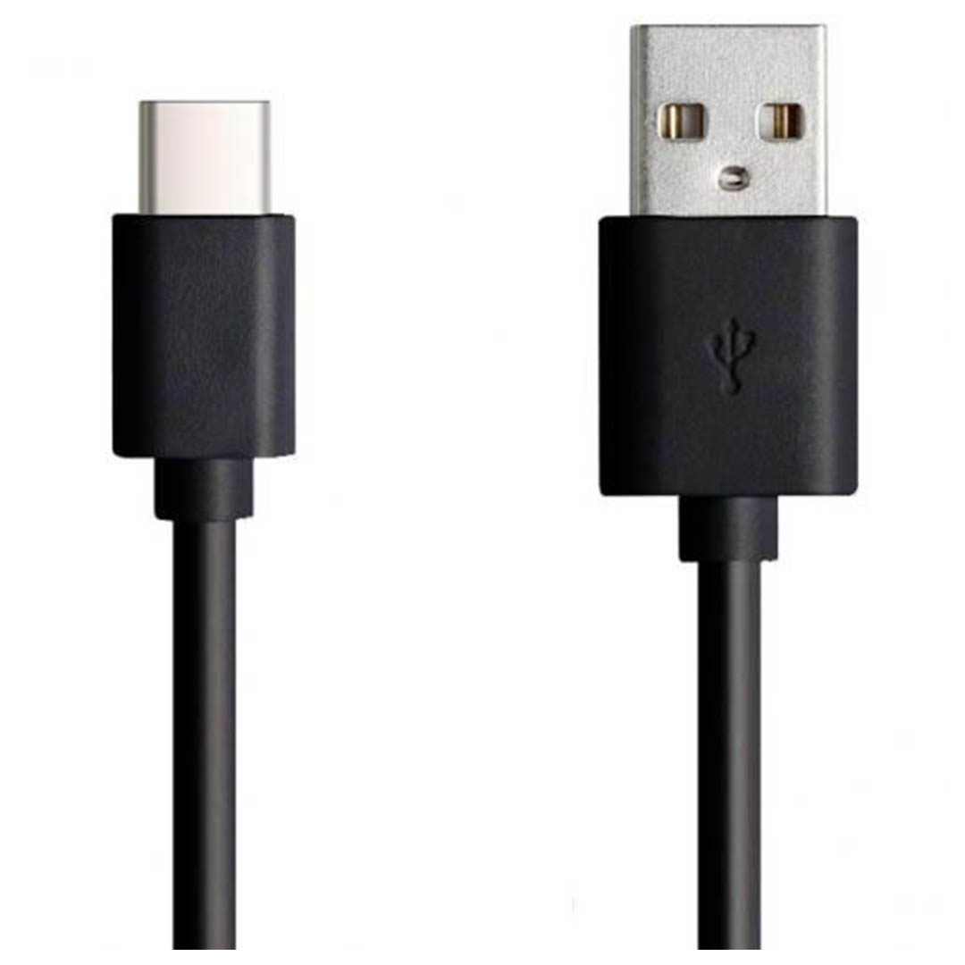 كابل شحن USB/Type -C - 3 متر - أسود