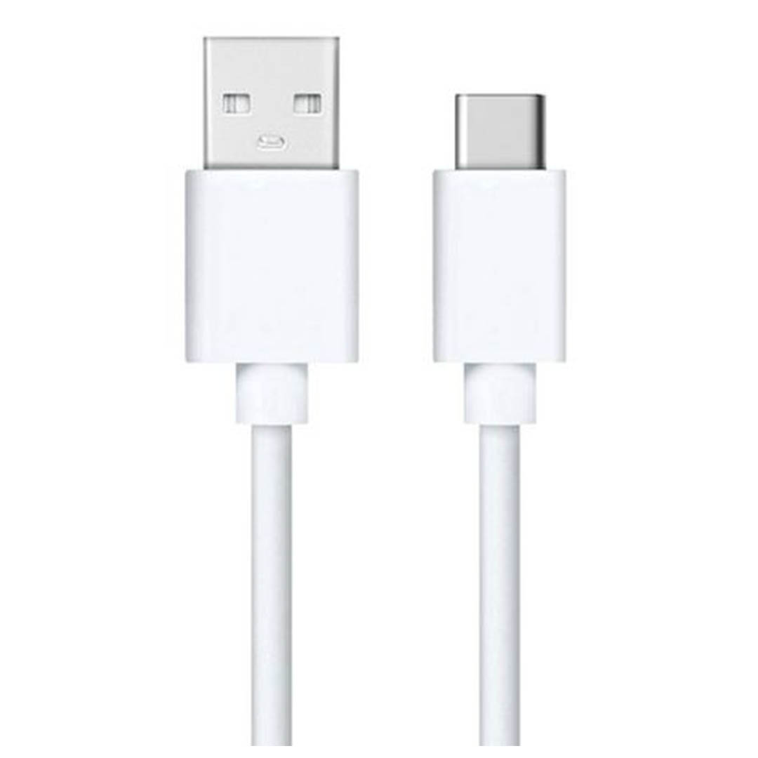 كابل شحن USB/Type-C -1.2 متر- أبيض